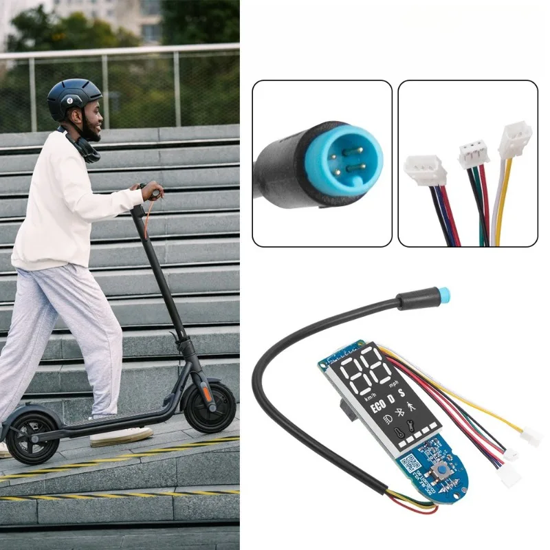 Фото Новый электрический скутер Nano F20/F25/F30/F40, универсальный дисплей, Bluetooth, набор крышек приборной панели, хороший №3