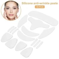16 in 1 face wrinkle remover reusable strips anti wrinkle face pads smoothing patches for forehead eye mouth care tool