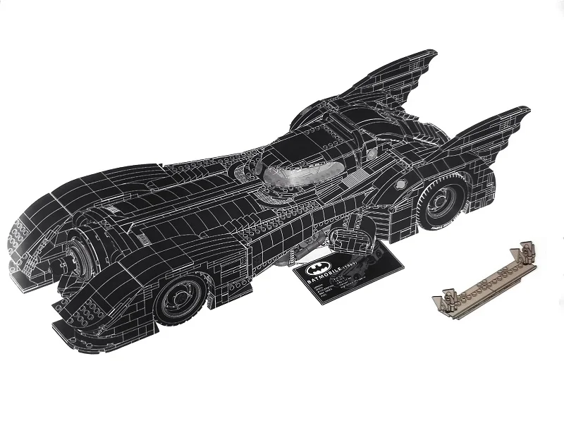 Детский конструктор 1989 модель автомобиля супер герой подарок на Рождество и день