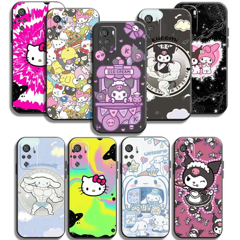

TAKARA TOMY Hello Kitty Phone Cases For Xiaomi Redmi POCO X3 GT X3 Pro M3 POCO M3 Pro X3 NFC X3 Mi 11 Mi 11 Lite Funda