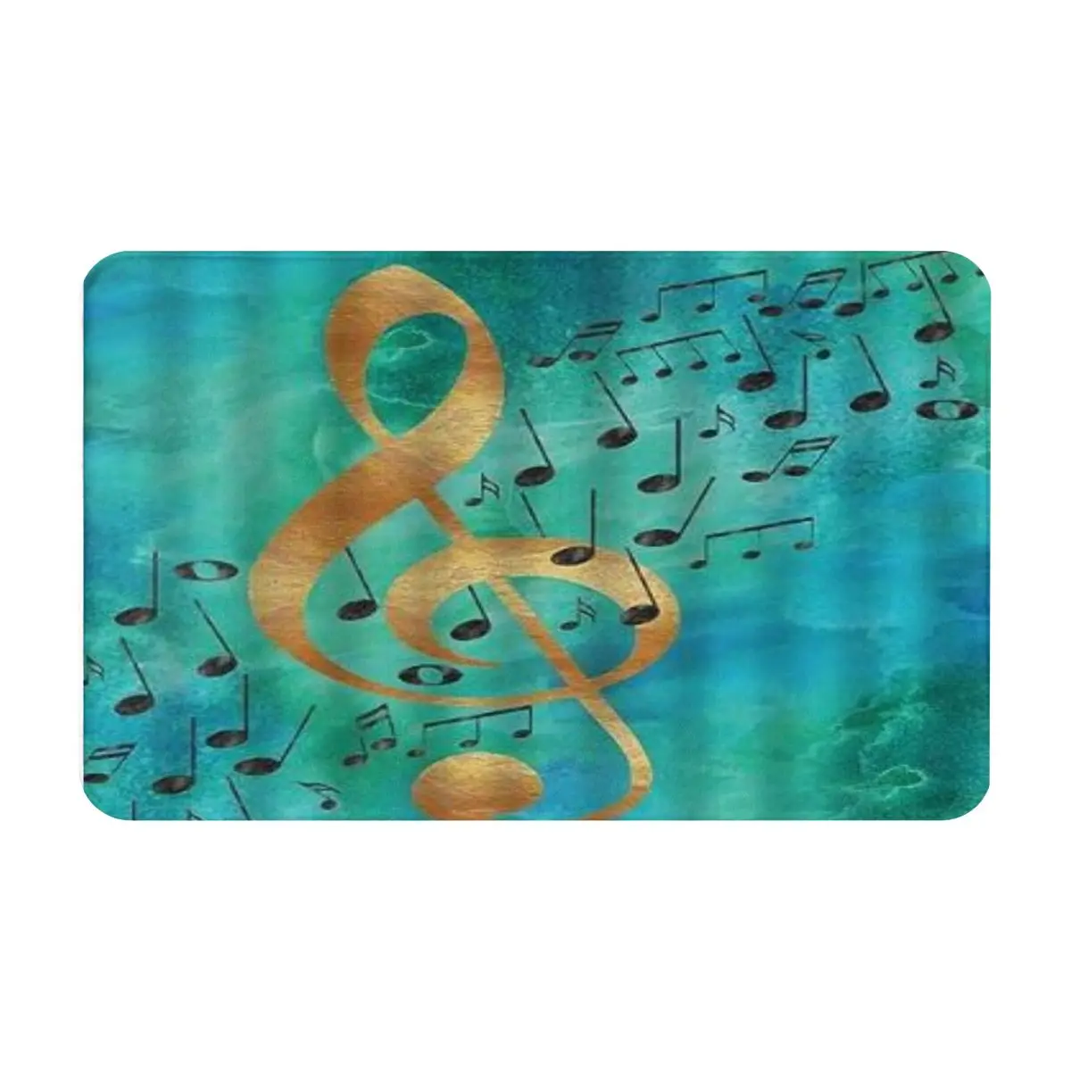 

The Musical Note This Skin-Friendly Mat Is Gentle On Sensitive Feet The Cozy Floor Mat Adds Warmth And Style To Your Space Furry