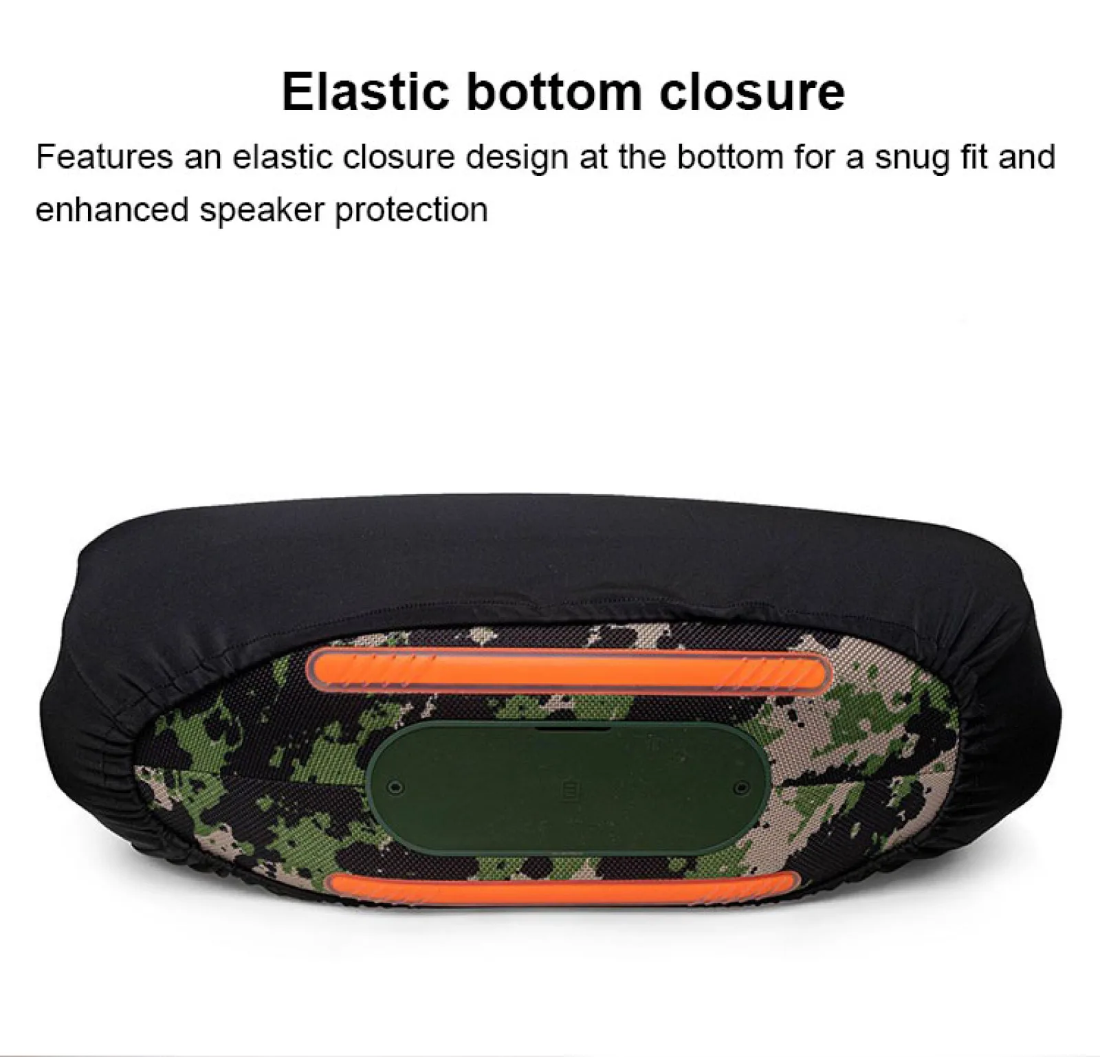 Фото Пылезащитный чехол для колонок JBL Boombox 4/3/2, эластичный чехол-накладка с резинкой, пылезащитный чехол-рукав №2