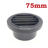 75mm car auto heater pipe duct warm air outlet vent hose clips set for parking diesel heater webasto eberspacher