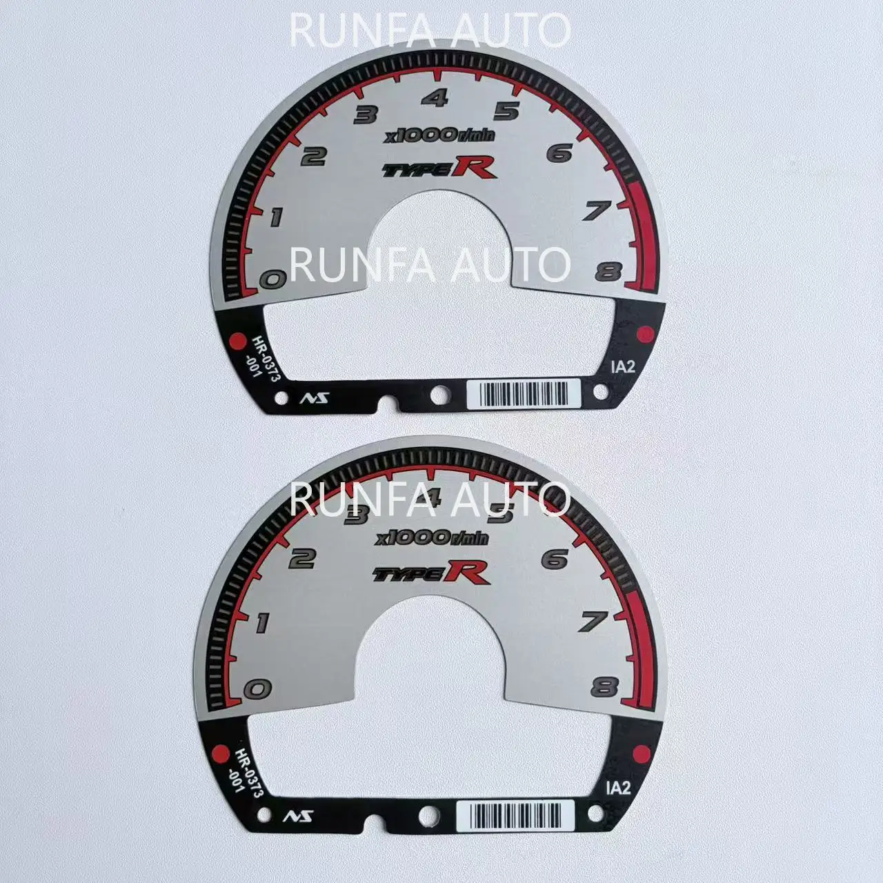 Фото Циферблат тахометра для Honda Civic EX, EX-L, LX, LX-S, DX, DX-VP, Hybrid Type-R в стиле MUGEN №2