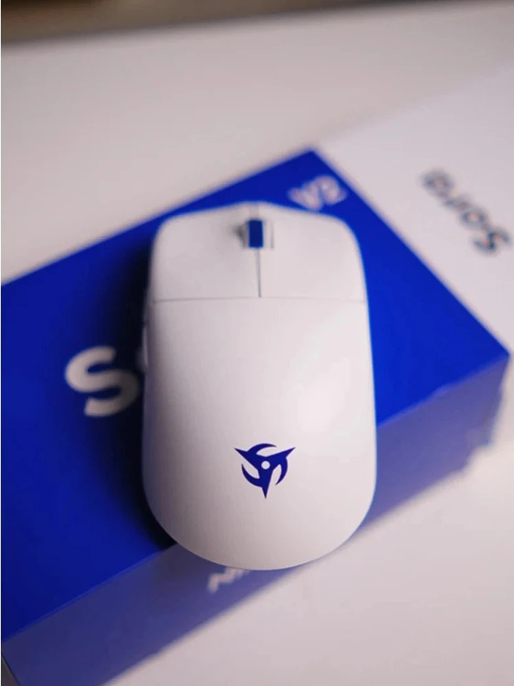 Беспроводная мышь NINJUTSO Sora V2 с улучшенным сенсором AIMNINJA, стандартное разрешение 8K, вес 39 г, для игр и офиса, эргономичная (art.: 3920d4cc559ce) - 3920d4cc559ce