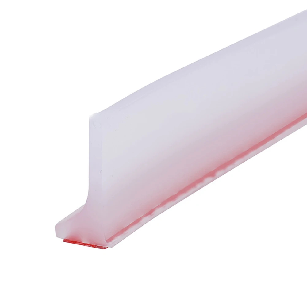 

Water Barrier 50cm/100cm/200cm/300cm Bathroom Retention Water Barrier Strip Dry &Wet Separation Silicone Seal Strip Bendable
