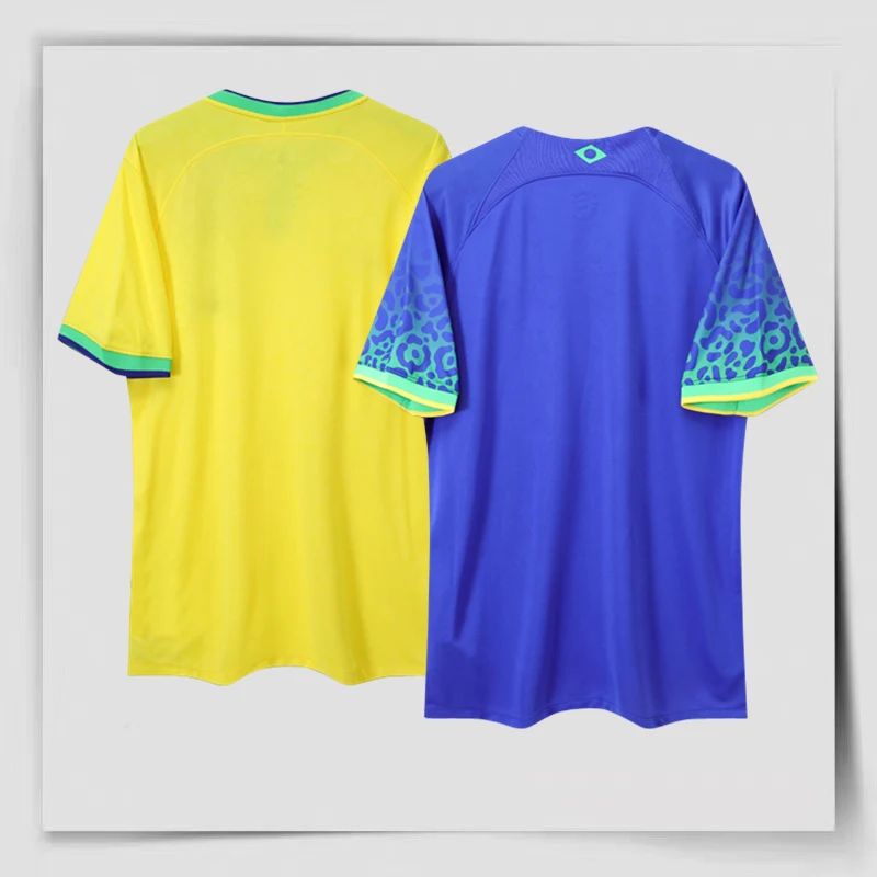 

NEW MEN'S T-SHIRT BRAZILIAN SELECTION SHIRT 2022 2022 2023 JERSEYS UNIFORM