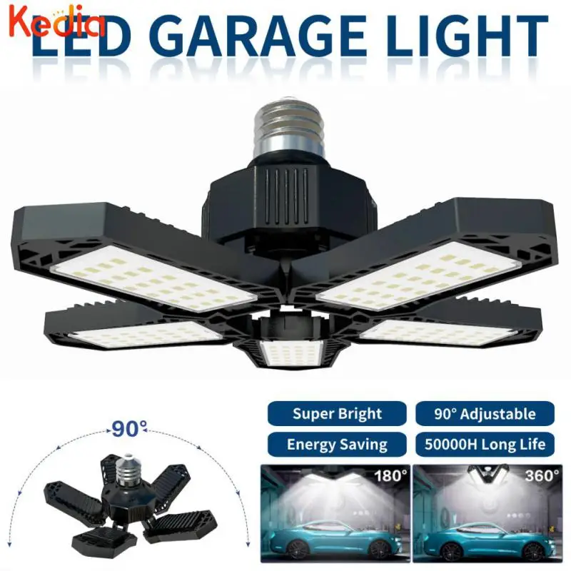 

Home Fan Blade Bulb Ceiling Shop Work Lamp Durable Ceiling Light Bulb For Garage Warehouse Led Garage Lights 5000 Lumen Bulb