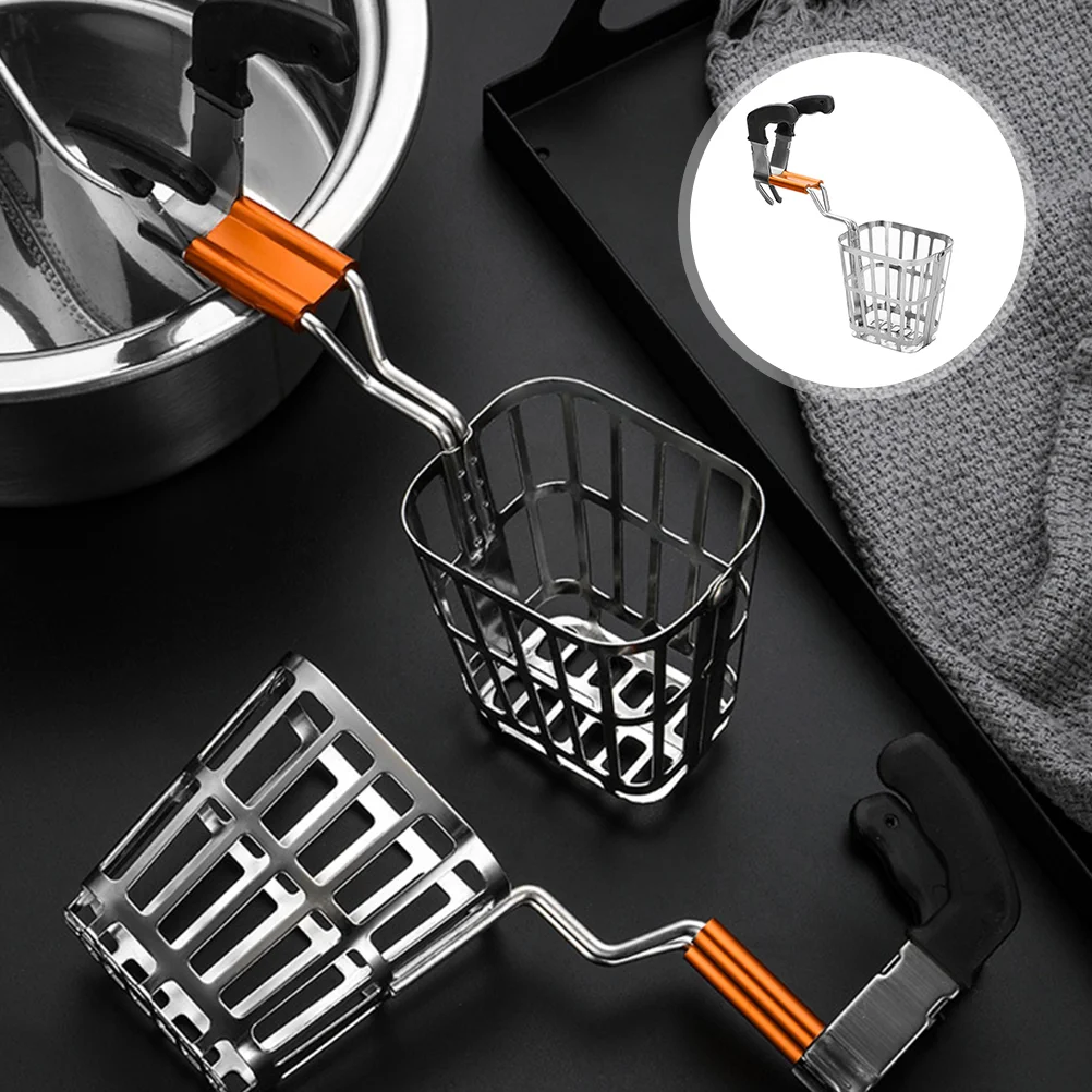 

Spoon Metal Noddles Strainer Hot Pot Colander Spoon Stainless Steel Strainer for Home Hotel Restaurant