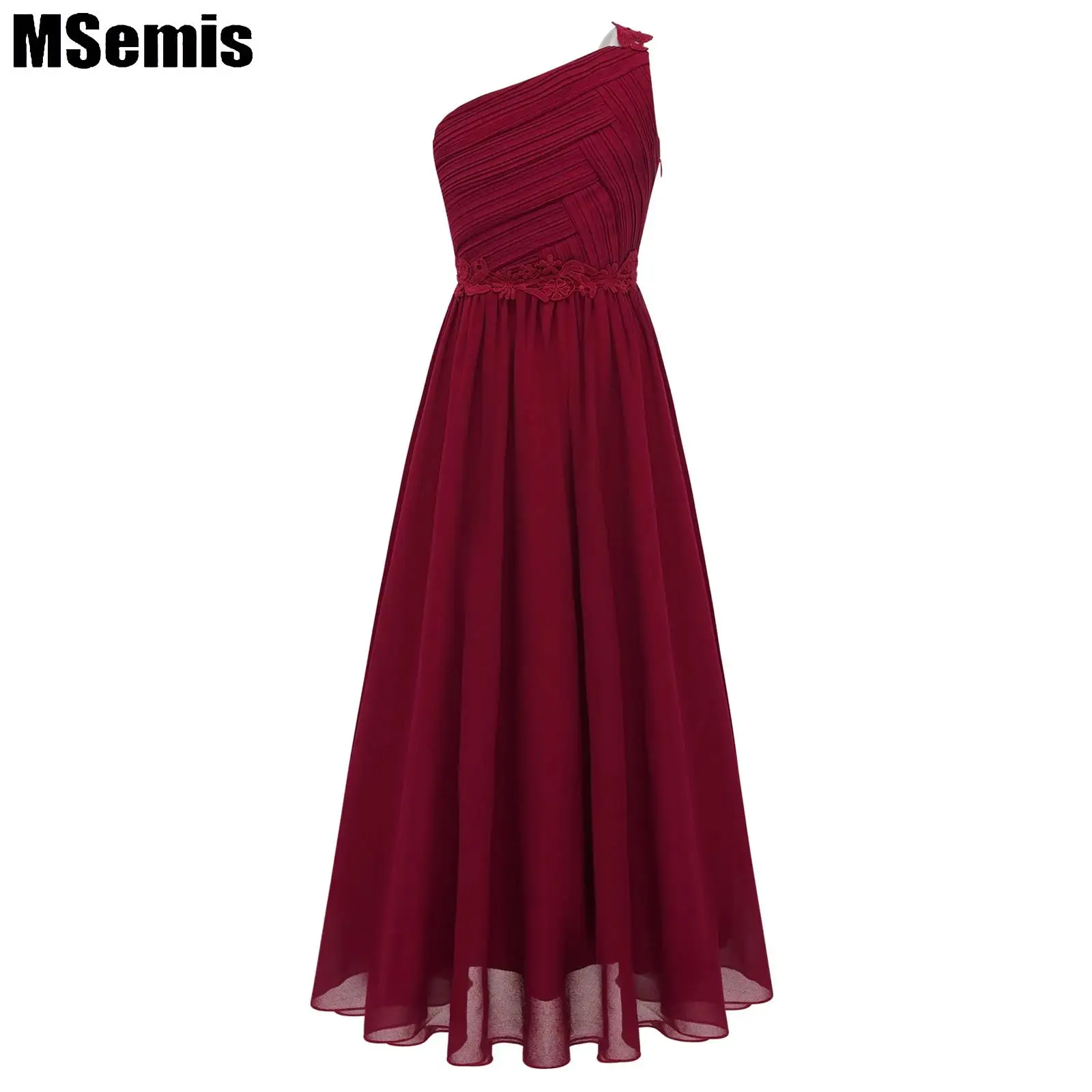 Шифоновое платье с открытым плечом без рукавов цветочным принтом