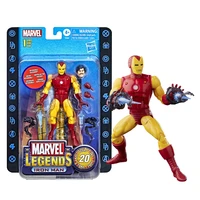6 marvel legends iron man ction figure 20th anniversary series 1 toy ml 80