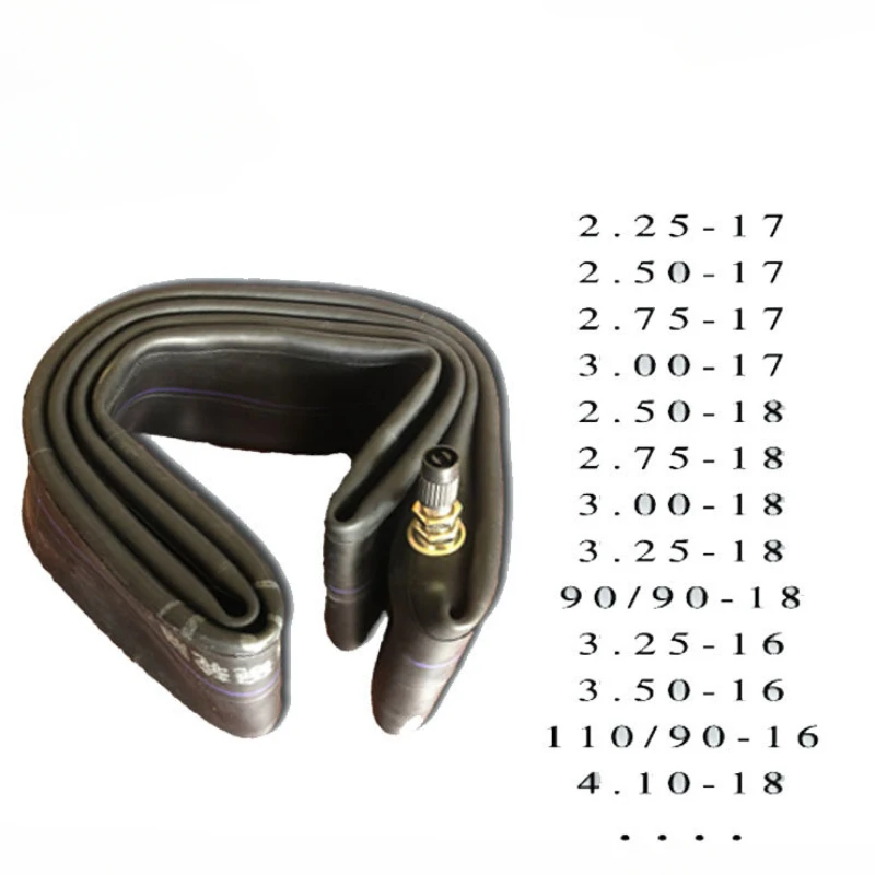 Утолщенная внутренняя трубка для мотоцикла 2 25/2 50/2 75/3 00/3 25-16-17-18 3 50-18 90/90-16 110/90-13-15