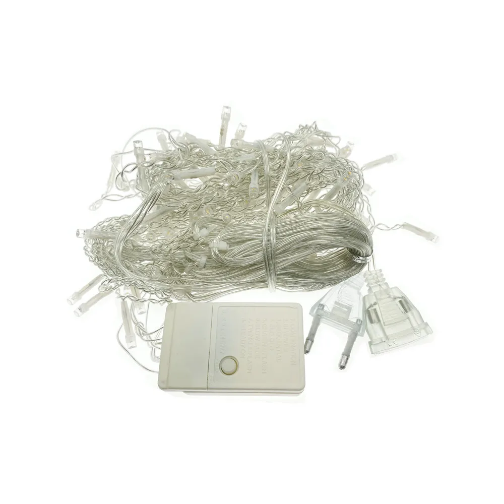 Christmas Lights Curtain String Light Waterfall Outdoor Decoration 5M Droop 0.4-0.6m Fairy Led for Garden Party Holiday |