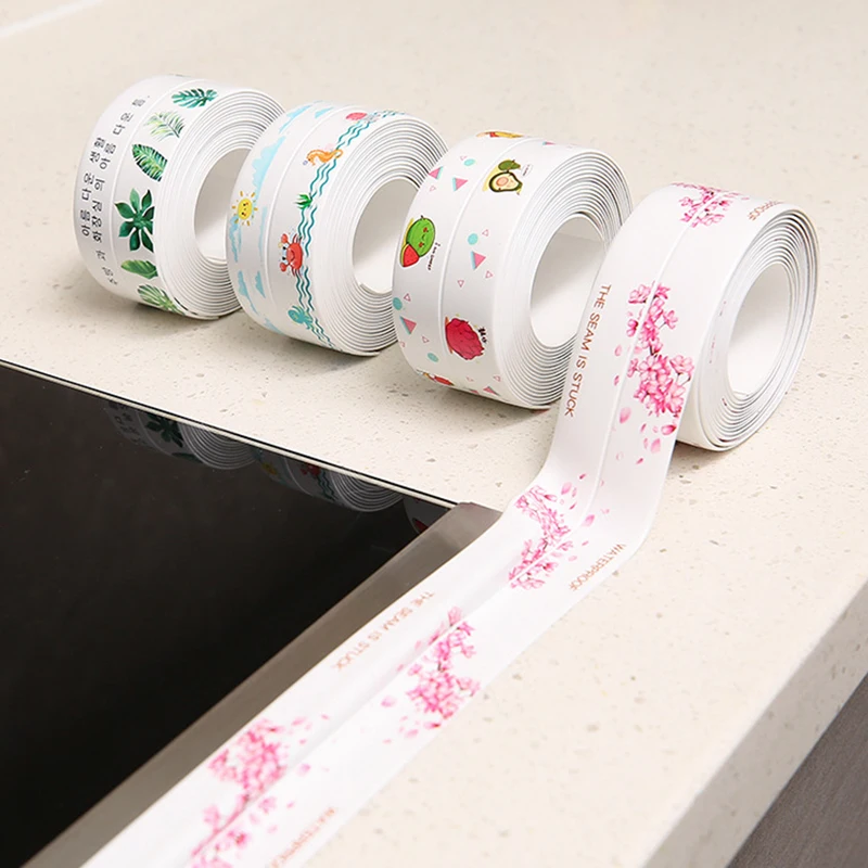 Новые прозрачные настенные наклейки с принтом против плесени красивая кухонная