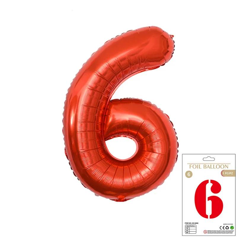40 дюймов новинка красный день рождения строительный шар украшения для дня