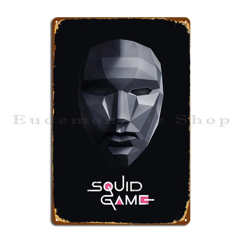 

Boss Mask Metal Sign Party Garage Garage Custom Cinema Tin Sign Poster