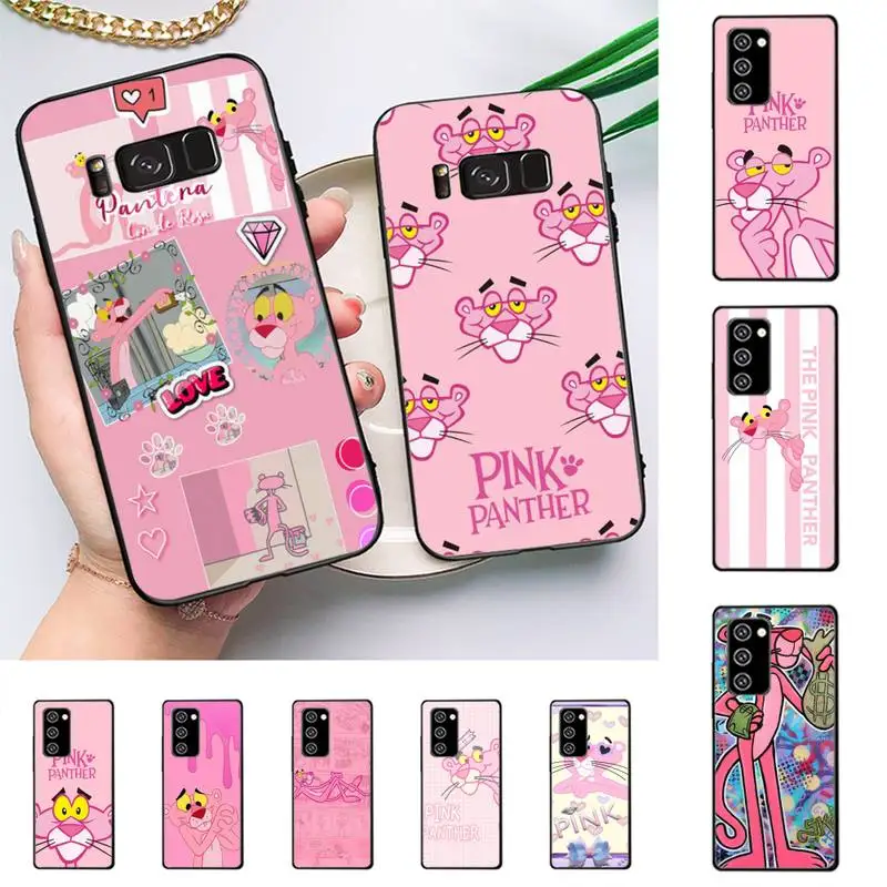 

Pink Panther Phone Case For Samsung Galaxy Note 10Pro Note 20ultra cover for note20 note10lite M30S Back Coque