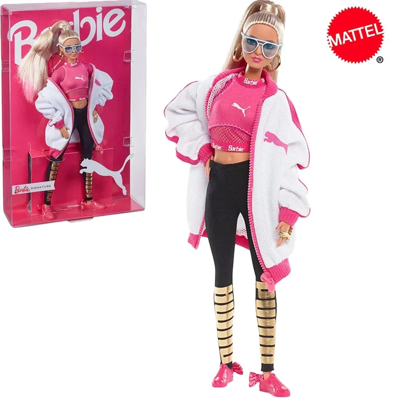 

Genuine Barbie Puma Doll 18 Joints Articulated Collection for Girls Children's Toy Birthday Gifts Original Barbie Doll