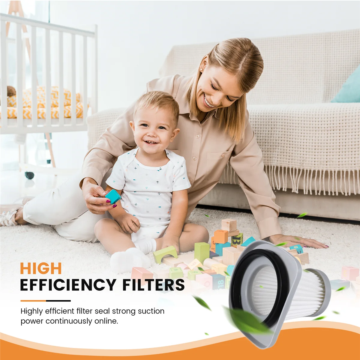 5 шт./1 комплект для ручного пылесоса SC861 SC861A аксессуары фильтр Haipa HEPA