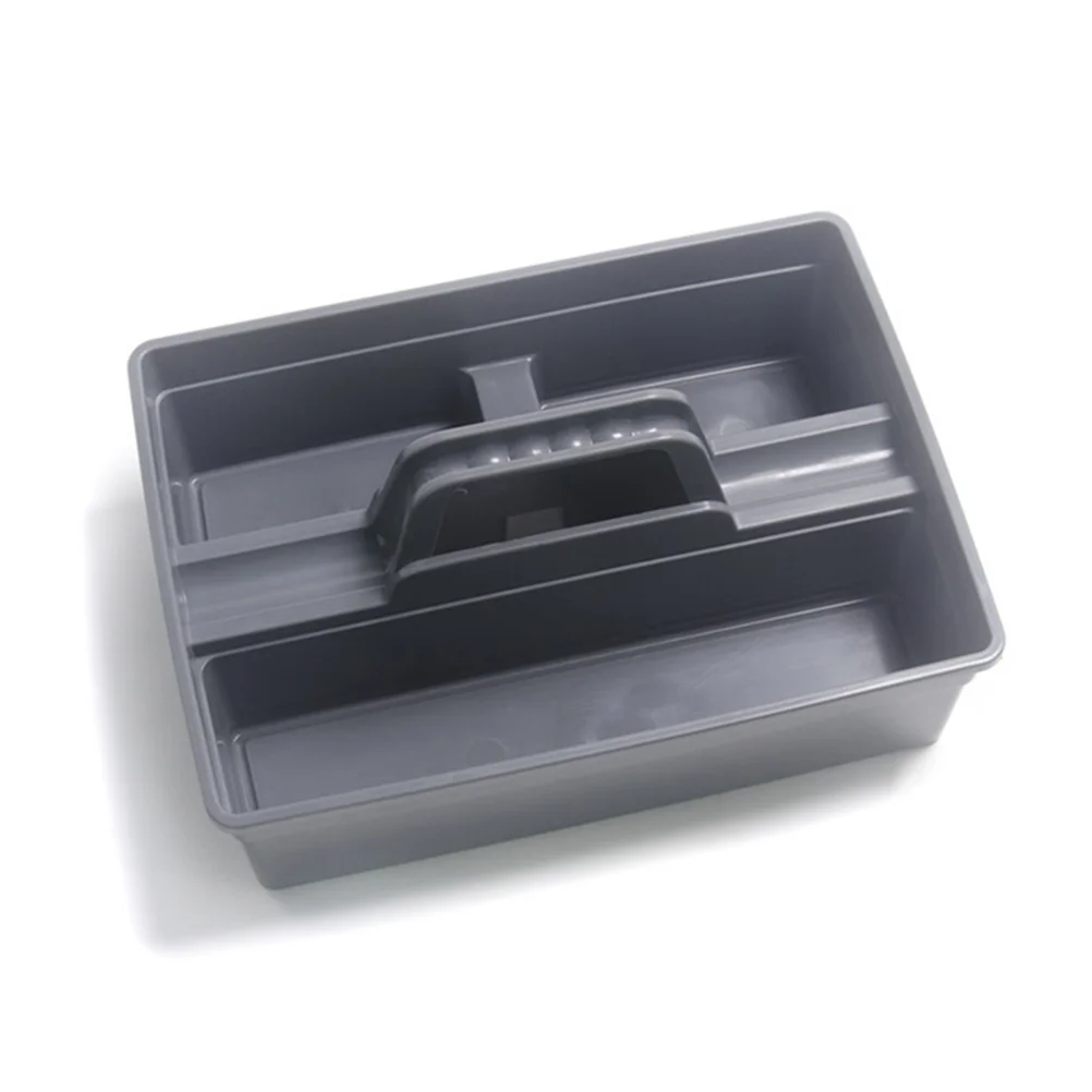 

Portable Tool Basket Plastic Organizer Box Small Cleaning Plastic Box Dual Sides Storage Box Plastic Storage Boxes