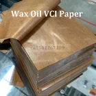 Размер A4 восковое масло VCI бумага устойчивая к коррозии влагостойкая промышленная для упаковки мелких металлических деталей-вы выбираете количество