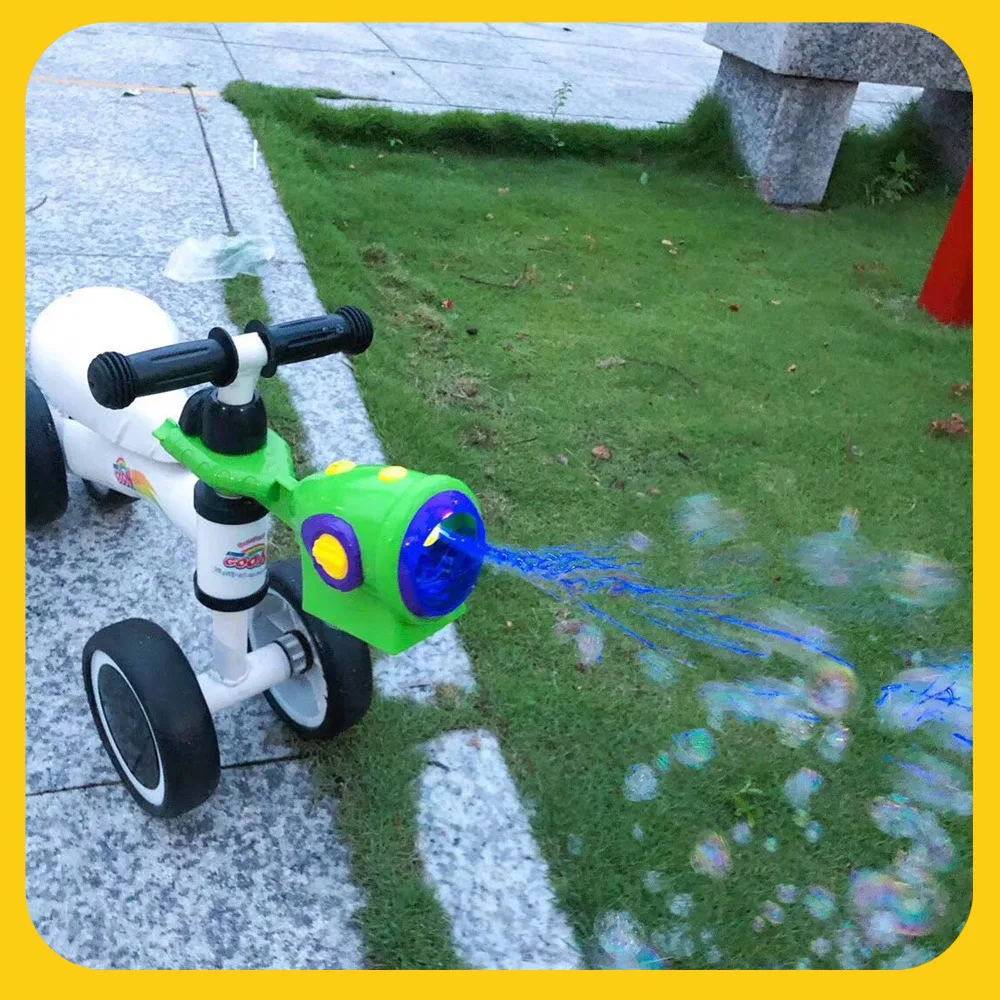 

Лидер продаж, новинка, кавайная игрушка-пузырь для велосипеда, игрушка вечерние, автоматическая машина для выдувания пузырей, украшение для...