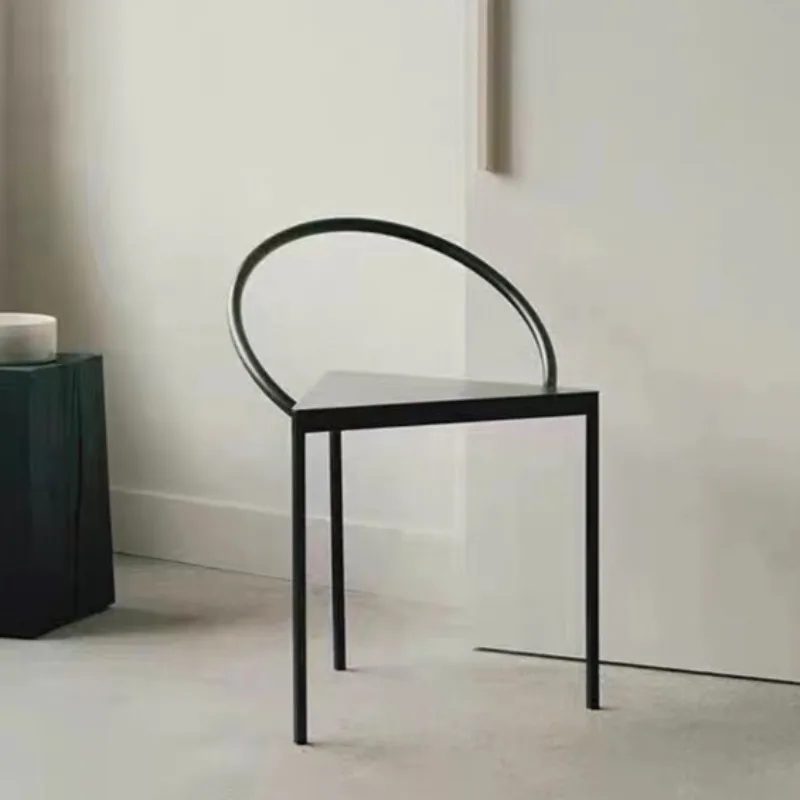 Обеденный стул в скандинавском стиле современные минималистичные стулья для