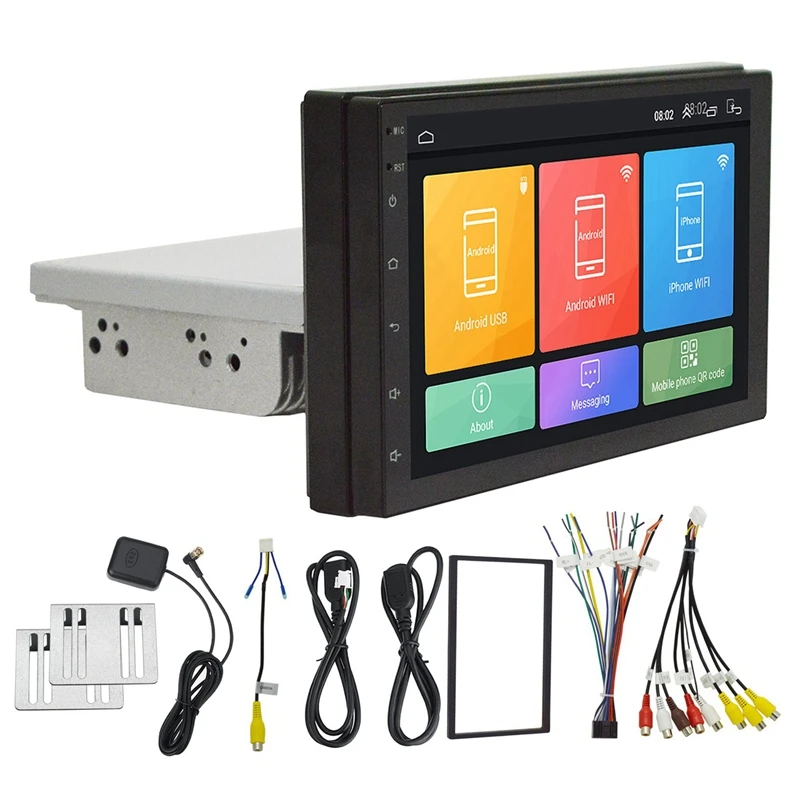 

NEW-1 Din 7 Inch Contact Adjustable 1G+16G Car MP5 Player GPS DVR Support WIFI BT DAB