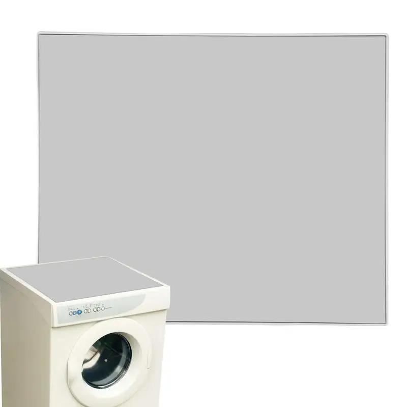 Многоразовый пылезащитный коврик верхняя защита стиральной машины нескользящий