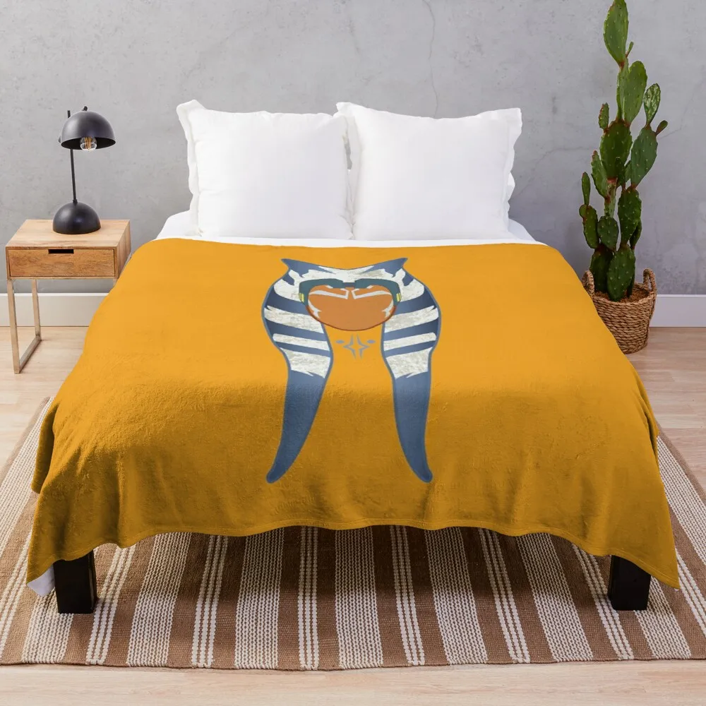 

Ahsoka Tano Throw Blanket Fleece Blanket Luxury Thicken Fleece Blanket Throw Blanket For Sofa