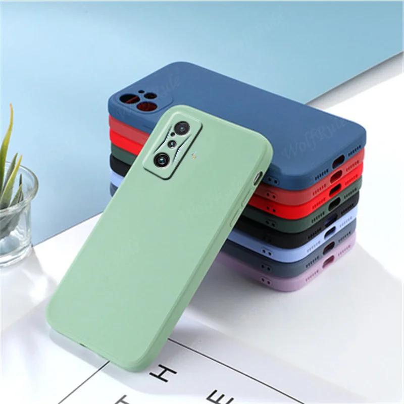 

For Cover Poco F4 GT Case For Xiaomi Poco F4 GT Capas Shockproof Phone Bumper Colour Back TPU Soft Case For Poco F4 GT Fundas