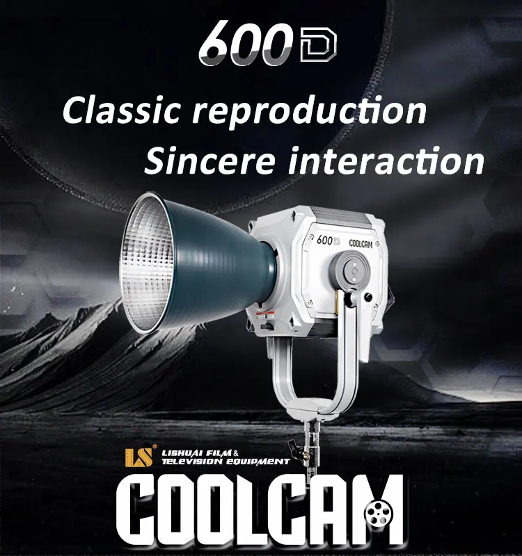 COOLCAM 600D ультра яркая 600w 5600K дневная Фотография Студия фотография