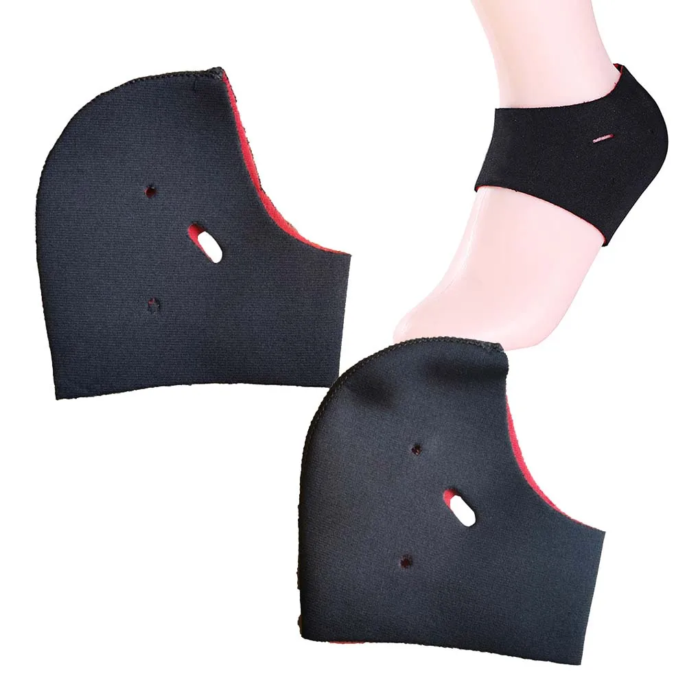 

2Pcs Silicone Gel Heel Socks Cracked Foot Skin Care Protector Sleeve Pain Relief 2mm Thickness Heel Gel Cover 20g