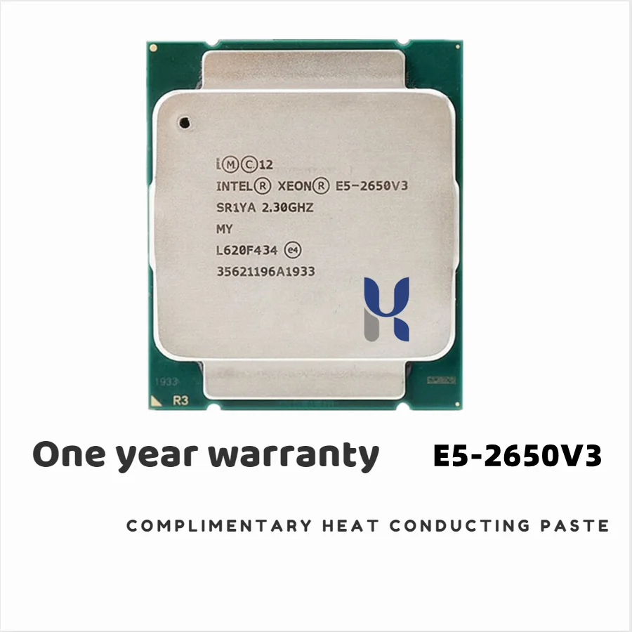 

Intel Xeon E5 2650 V3 Processor SR1YA 2.3Ghz 10 Core 105W Socket LGA 2011-3 CPU E5 2650V3 CPU