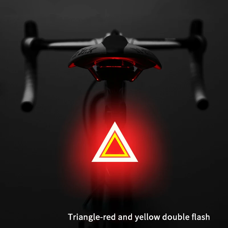 

Bike Rear Lights Rechargeable Led Bicycle Lights Taillight Multi Lighting Modes models Bicycle Lantern Tail Lights Cycling Acce