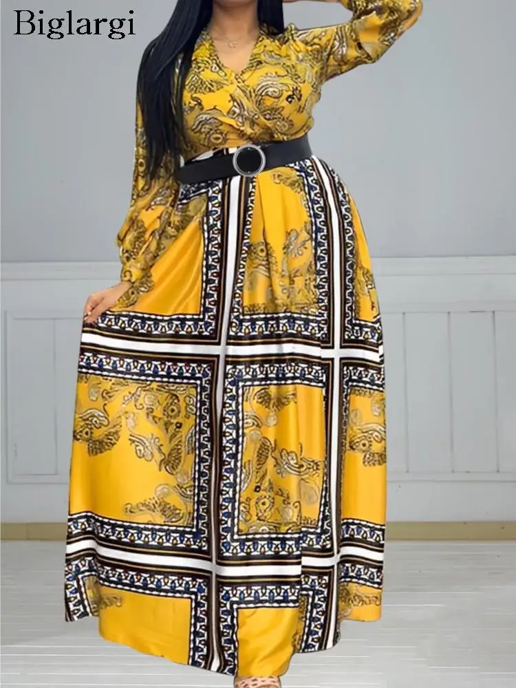 

Женское длинное платье в полоску, с V-образным вырезом