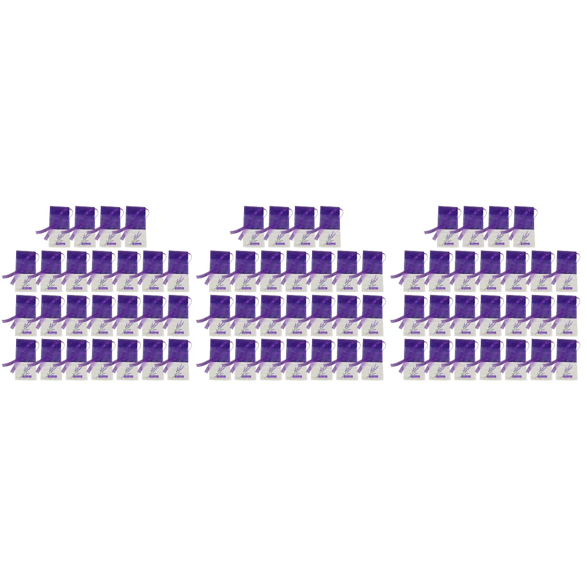 

75 pcs Empty Lavender Bags Floral Printing Fragrance Pouch Sachets Bag for Relaxing Sleeping (New Mini perfumes wholesale 25ml