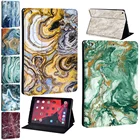 Чехол для планшета Apple Ipad Mini 1 2 3 4 5iPad 2 3 4Pro 9,7 10,5 11Air 1 2 3ipad 5 6 7 8th, кожаный чехол-подставка с мраморным узором