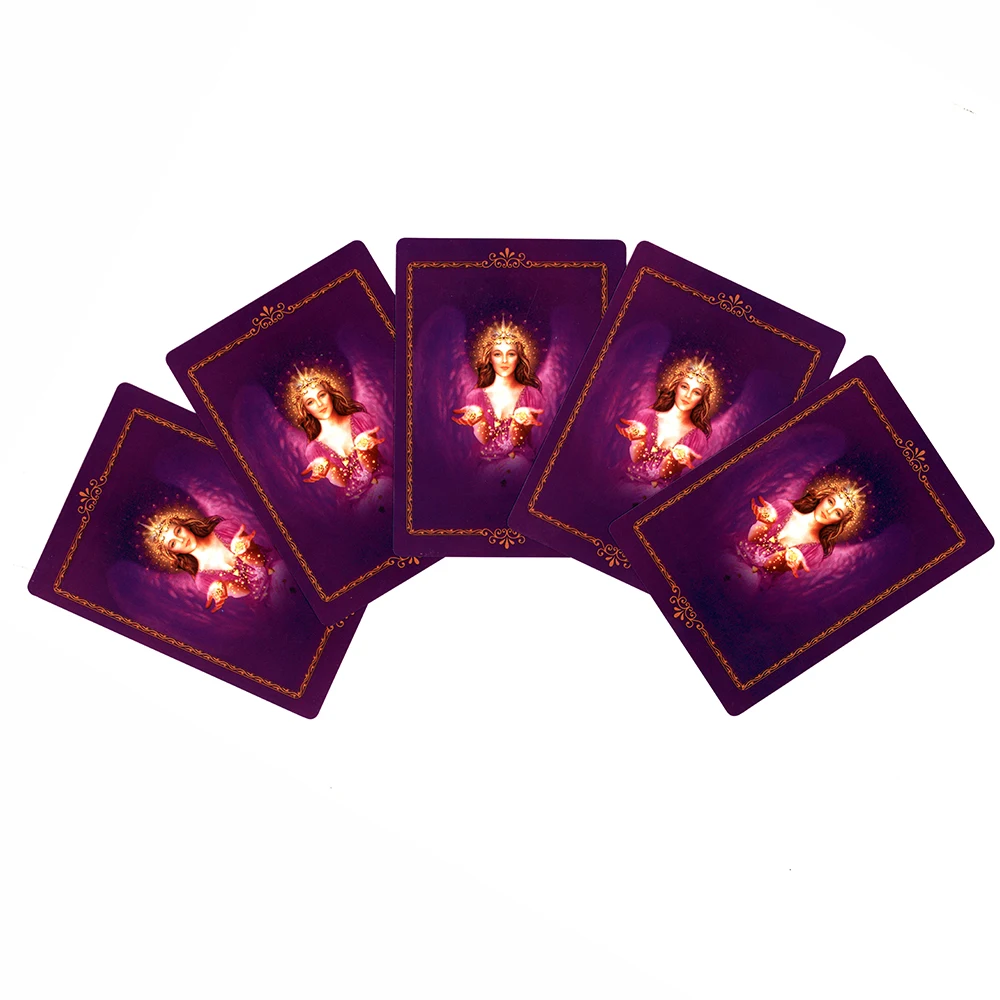 Фабричное ежедневное руководство от ваших ангелов колода карт с изображением