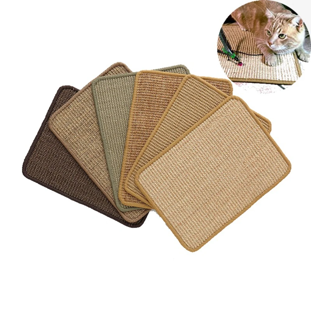 

Cat Scratcher Board, Sisal Mat Scratch Post for Sharpen Nails, Scraper for Cats Tree, Sofa Mats, Furniture Protector