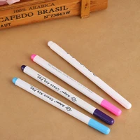 4 pcs hot chalk tool needlework soluble water erasable pens fabric markers pencil cross stitch sewing accessories
