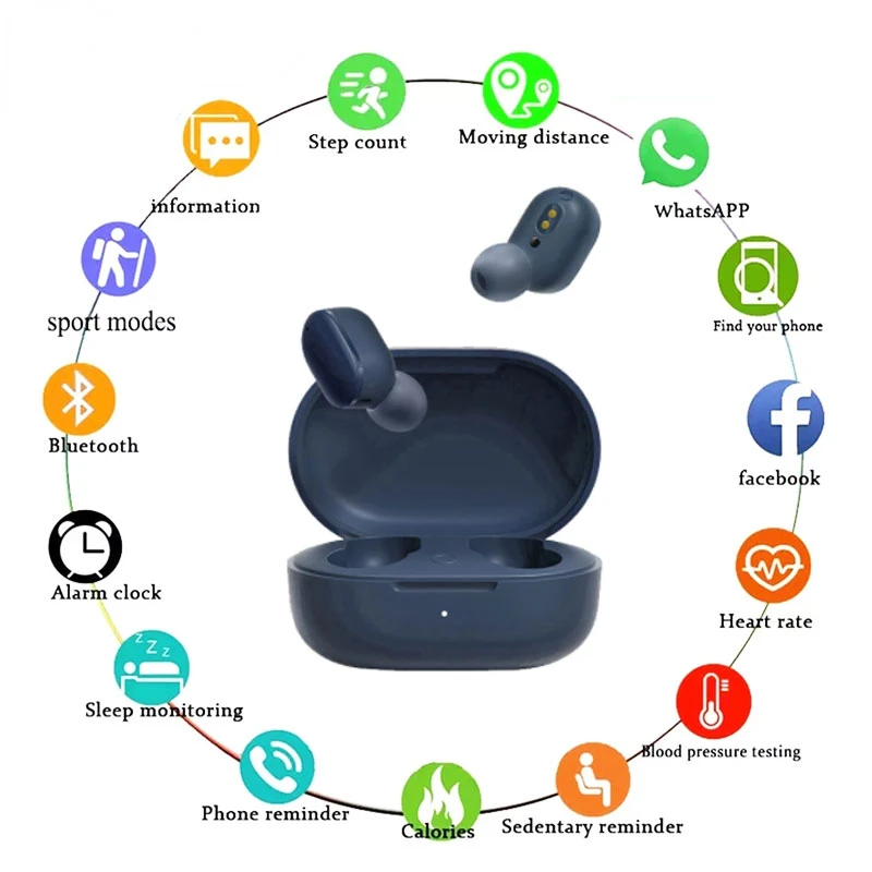 

2022 New Xiaomi Redmi AirDots 3 True Wireless Bluetooth 5.2 AptX Adaptive Stereo Bass With Mic Handsfree TWS Earbuds