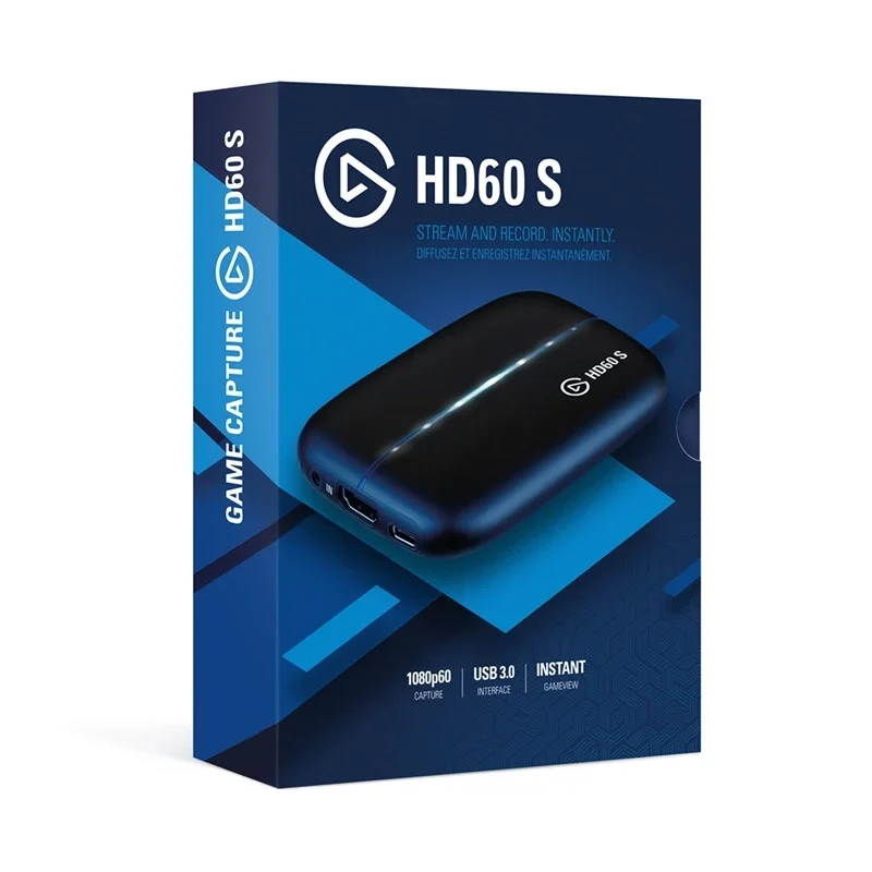 Elgato Icatu HD60 S Игровая прямая запись Карта сбора данных HDMI 1080p60 PS4/переключатель