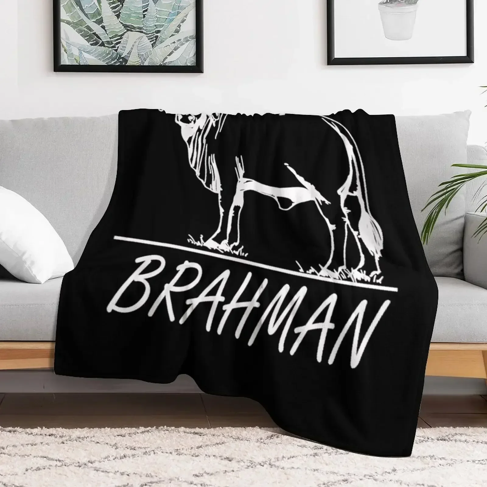 Zebu Cattle Brahma Bulls Brahman Cow Milk Yield.png Плед Покрывала Тонкие волосатые одеяла