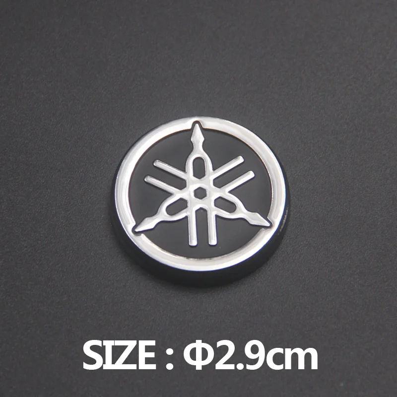 5x5 Оригинальная 3D наклейка Yamaha на мотоцикл с логотипом Nmax Tmax Xmax R1 R3 R6 Tracer 900 Fz8 Fz6 Mt09 Forza Tank Emblem Decal on.