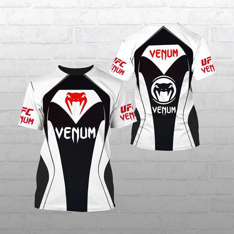 

2023 Summer New Men's T-Shirt Boxing Training Shirt Short Sleeve 3D Print Top T-shirt O-Neck Gym Casual Sweatshirt