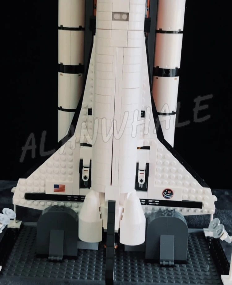 1230 шт. Creator Expert Shuttle Expedition Space Mission Maintenance Vehicle 16014 Строительные блоки игрушки