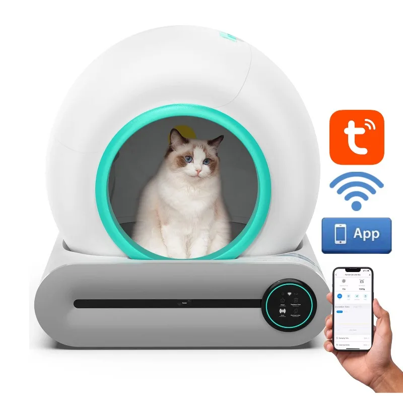 Application Wifi Touch Cat Toilet Cleaner Pet Supplies