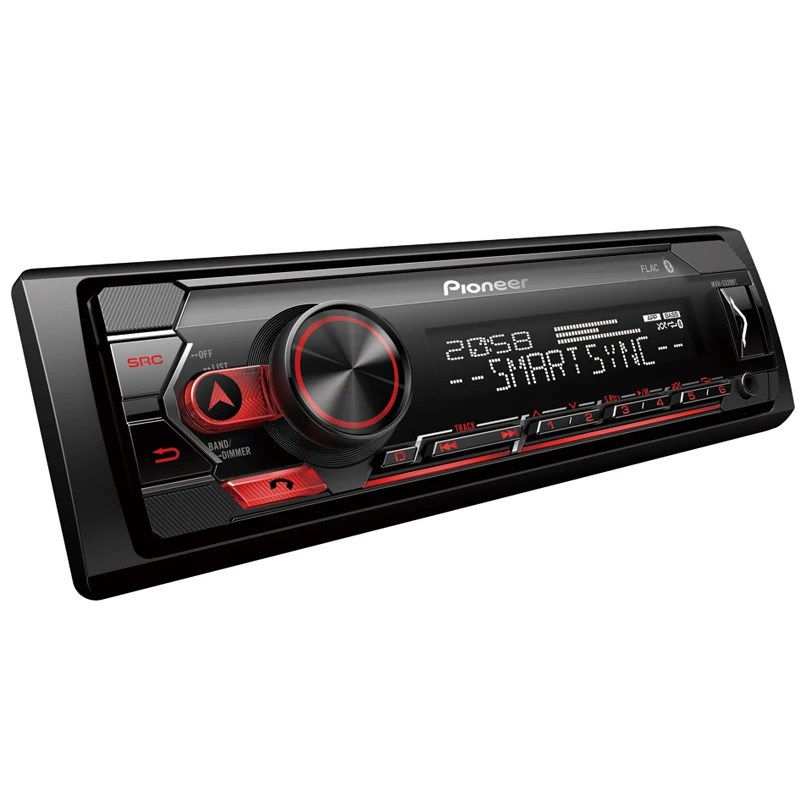 

For PIONEER MVH-S320BT USB/FM/AUX/MP3 Bluetooth with auto tape 4 X50 WATT AUX Stereo player digital Bluetooth MP3 player