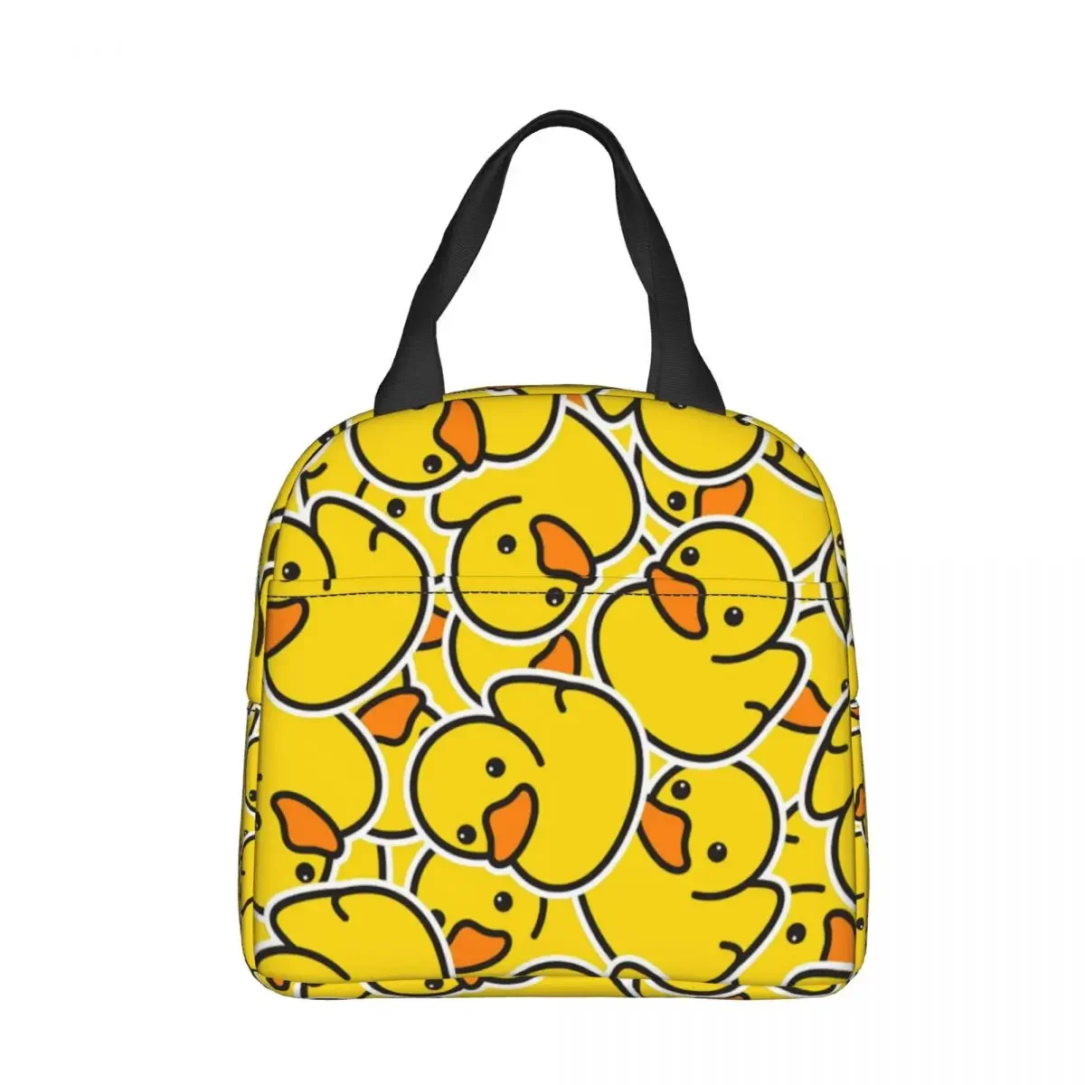 Милый Желто-синий Изолированный Ланч-бокс С Животным Узором Герметичный